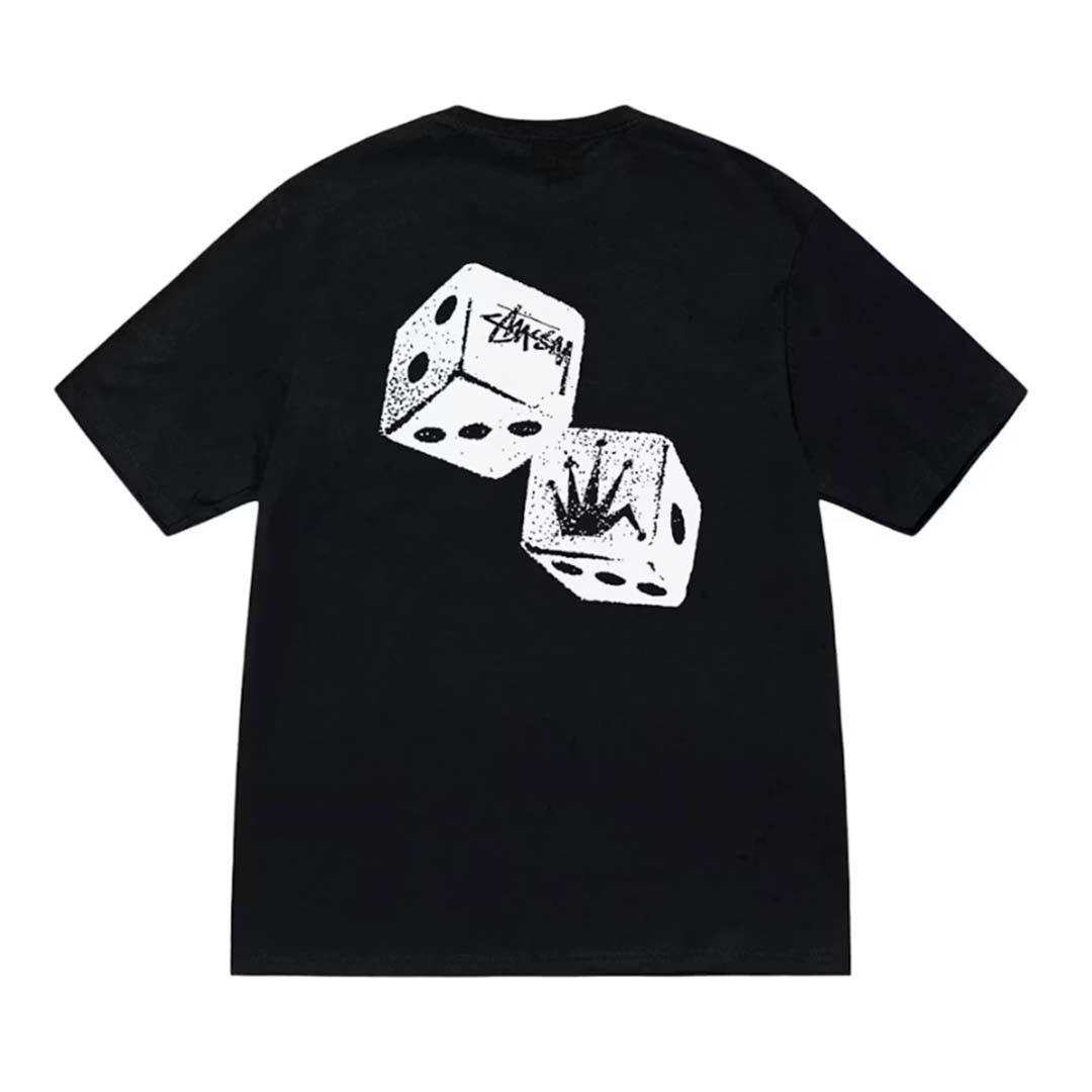 Stussy Shakers Black Tee Size US L / EU 52-54 / 3 - 2 Thumbnail
