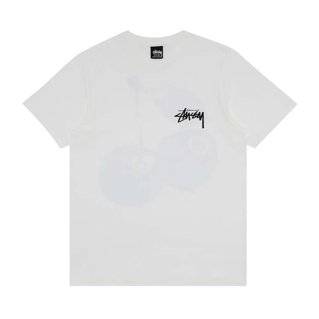 Stussy Cherry White Tee Size US M / EU 48-50 / 2 - 2 Thumbnail