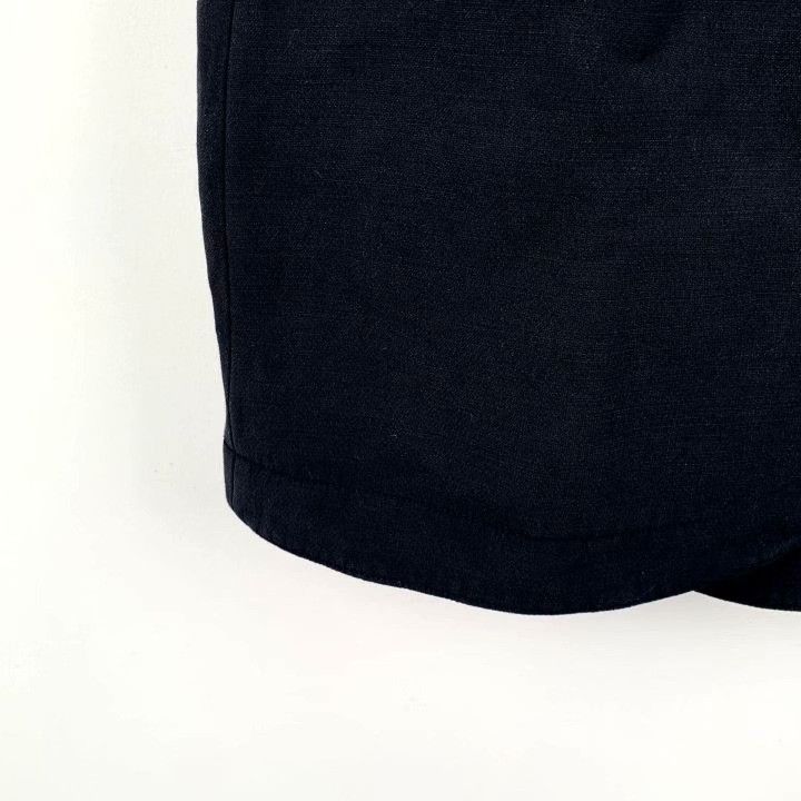 Dior Dior Black Side-Button Cotton Crewneck Dress Size XXS / US 00 / IT 34 - 4 Thumbnail