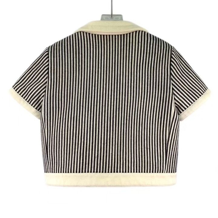 Celine Celine 2023 Colorblock Stripe Wool Jacket Size S / US 4 / IT 40 - 2 Thumbnail