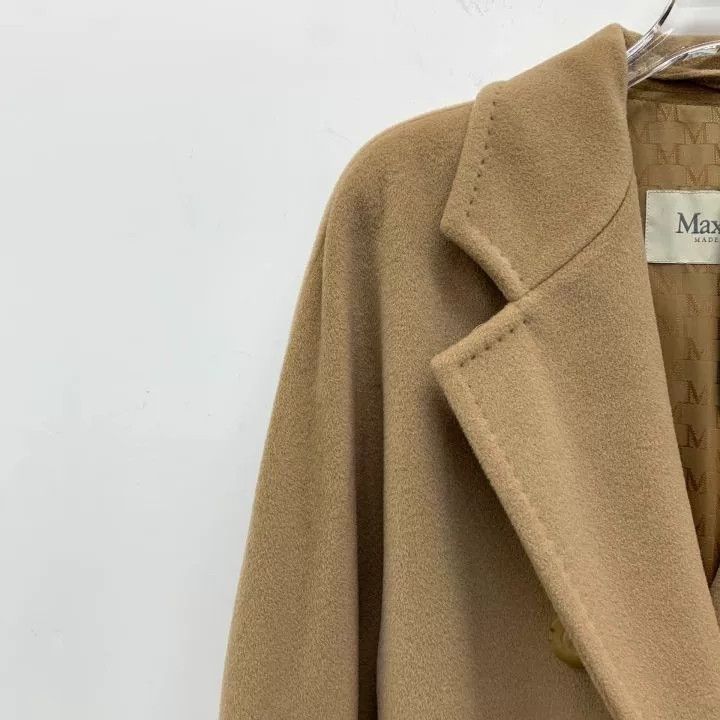 Max Mara Maxmara 101801 Wool Coat Size S / US 4 / IT 40 - 3 Thumbnail