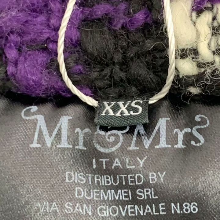 MR & MRS ITALY Mr&Mrs Black Cotton Fur Collar Coat Size XXS / US 00 / IT 34 - 6 Thumbnail