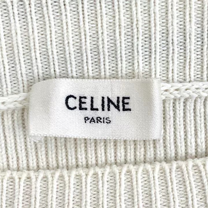 Celine Celine Colorblock Stripe Logo Embroidered Knit Size L / US 10 / IT 46 - 6 Thumbnail