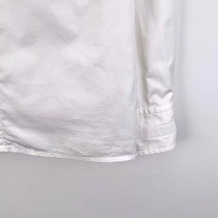 Hermes Hermes White Cotton Zip Shirt Jacket Size XS / US 0-2 / IT 36-38 - 4 Thumbnail