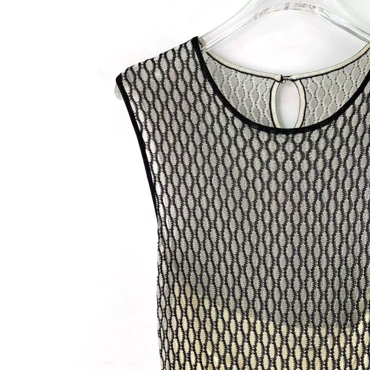 Dior Dior Color-Block Lace Sleeveless Dress Size S / US 4 / IT 40 - 3 Thumbnail