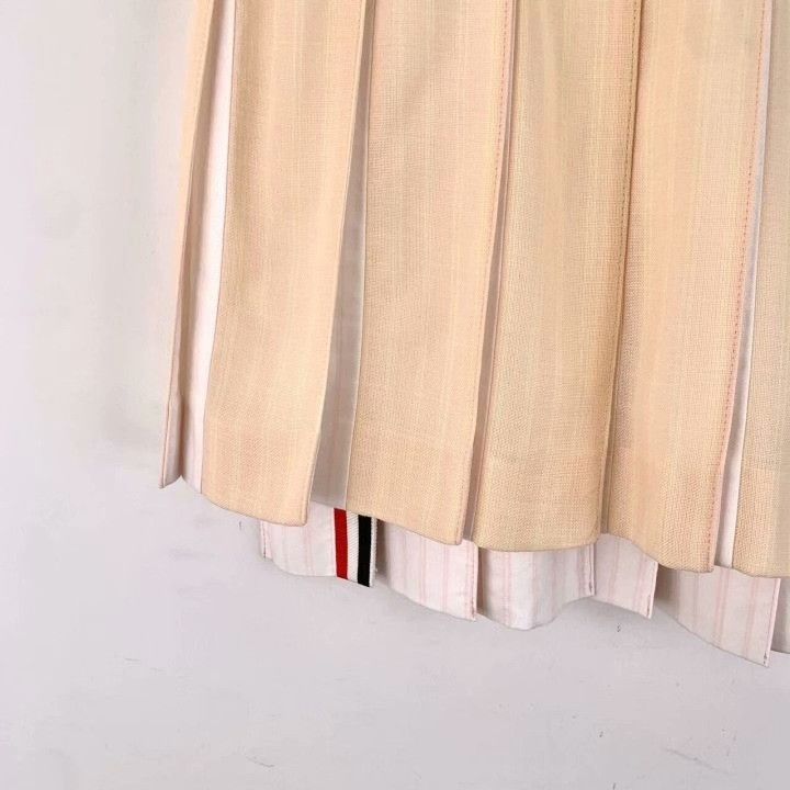 Thom Browne Thom Browne Wool Pleated Mini Skirt Size 36" / US 14 / IT 50 - 4 Thumbnail