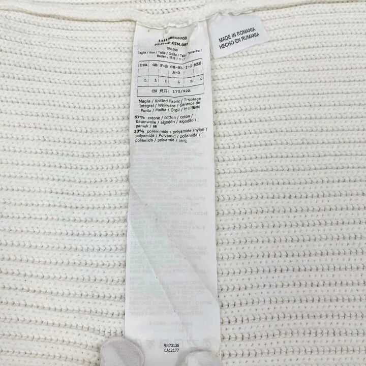 Max Mara Maxmara White Hooded Belted Knit Cardigan Size L / US 10 / IT 46 - 6 Thumbnail