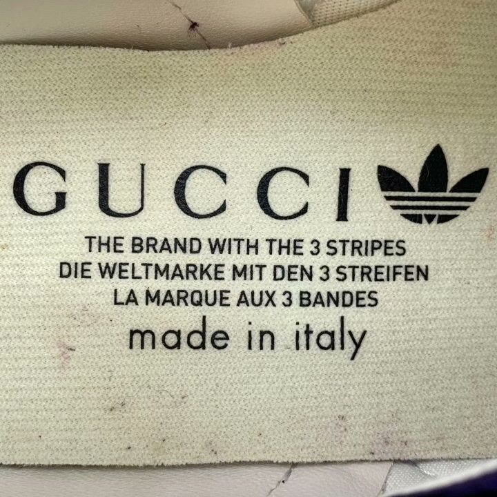 Gucci Gucci x Adidas Suede Lace-Up Flat Sneakers Size US 5 / IT 35 - 7 Thumbnail