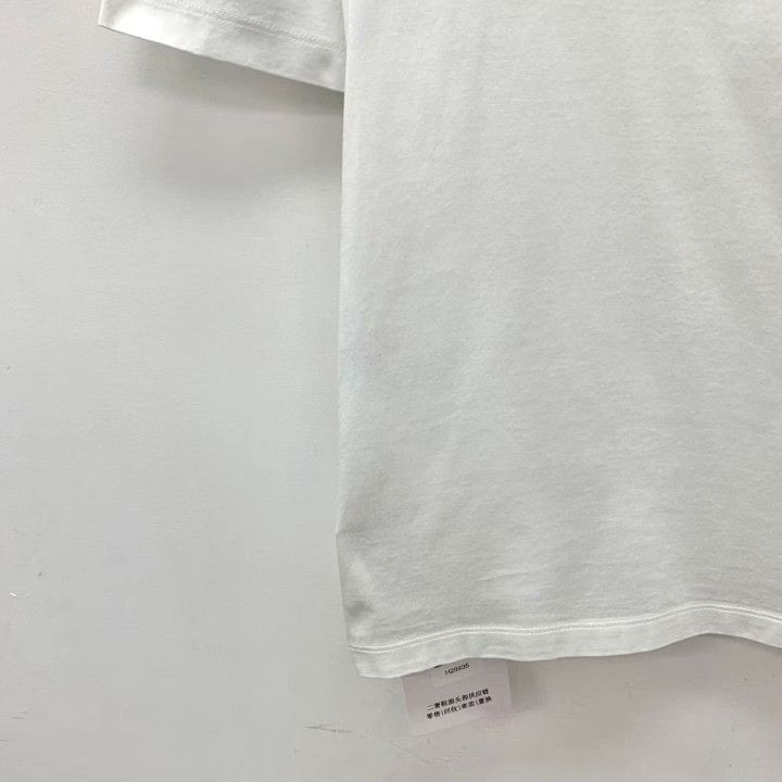 Prada Prada White Logo Cotton Short-Sleeve T-Shirt Size S / US 4 / IT 40 - 4 Thumbnail