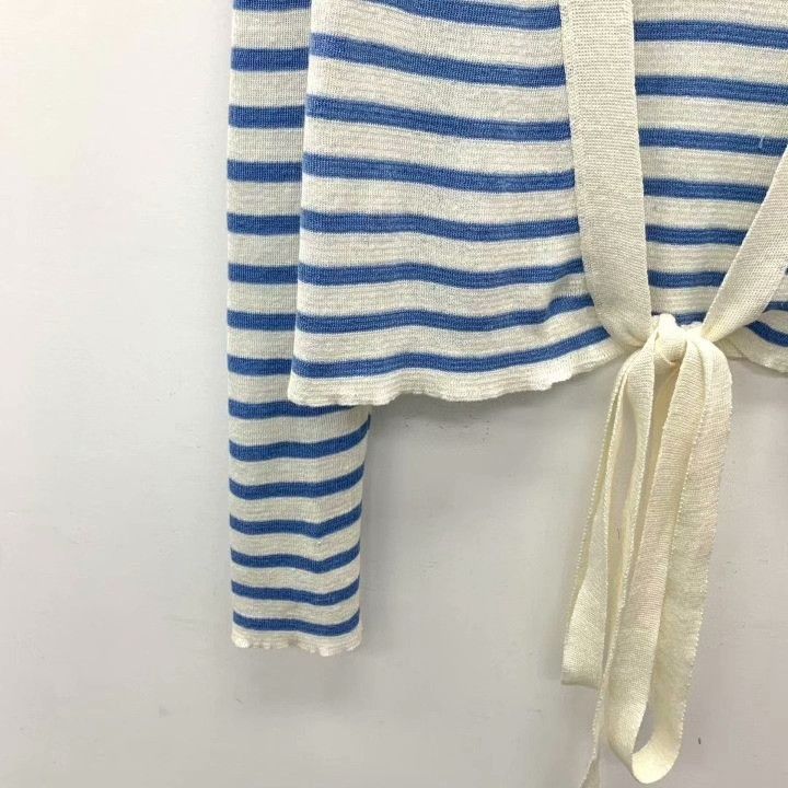 Dior Dior Striped Linen Knit Cardigan Size S / US 4 / IT 40 - 4 Thumbnail