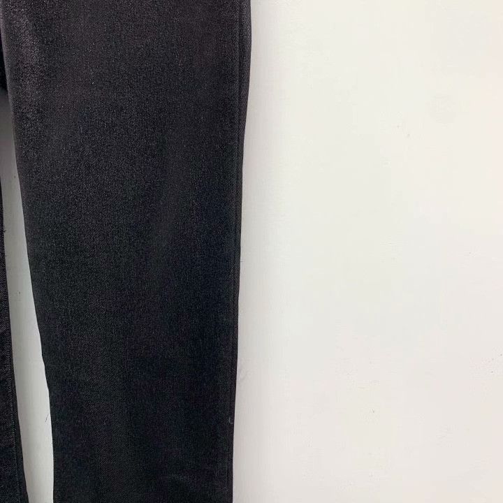 Chanel Chanel Black Distressed Cotton Casual Jeans Size 36" / US 14 / IT 50 - 4 Thumbnail