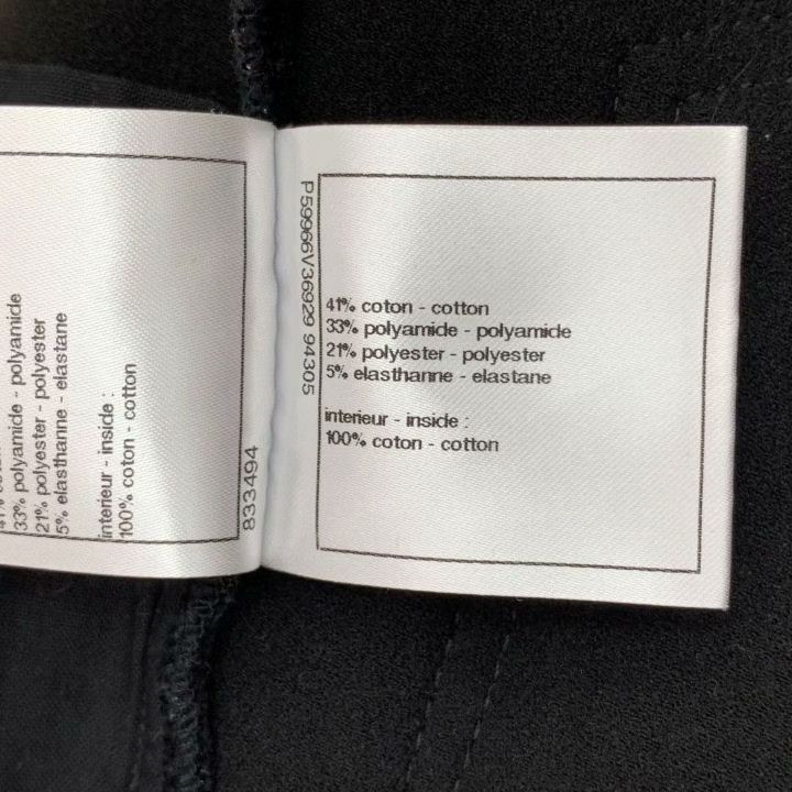 Chanel Chanel Black Distressed Cotton Casual Jeans Size 36" / US 14 / IT 50 - 8 Thumbnail