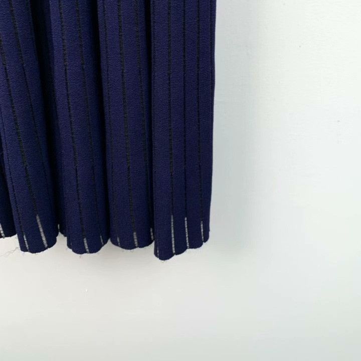 Fendi Fendi Dark Blue Lapel Double-Breasted Knit Dress Size S / US 4 / IT 40 - 4 Thumbnail