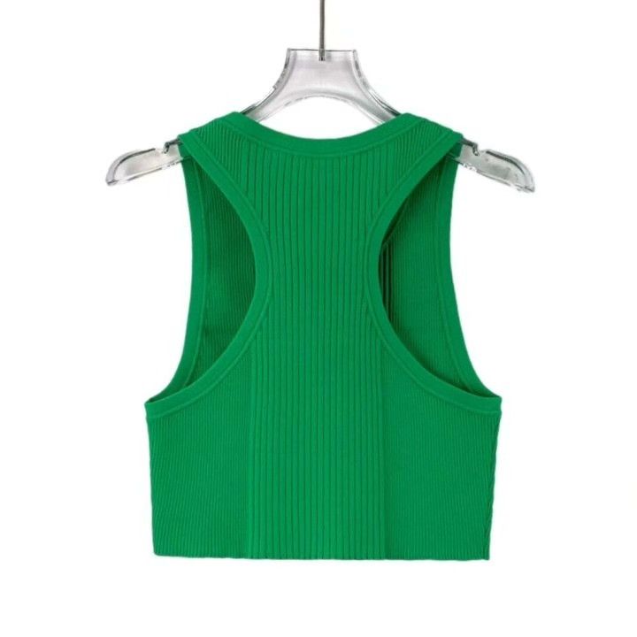 Louis Vuitton Louis Vuitton x Kusama Green Knit Vest Size M / US 6-8 / IT 42-44 - 2 Thumbnail