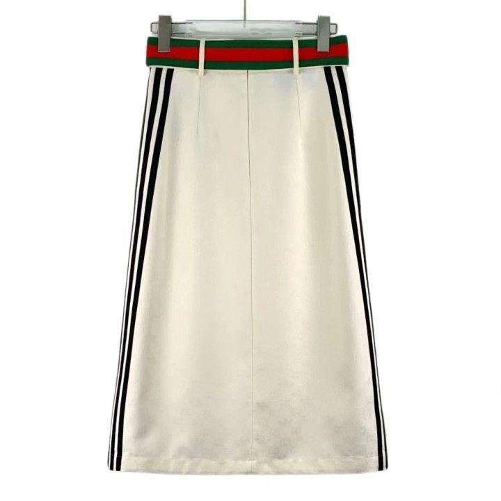 Gucci Gucci x Adidas Beige Casual Midi Skirt Size 38" / US 16 / IT 52 - 2 Thumbnail