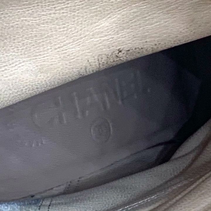 Chanel Chanel Leather Logo Over-the-Knee Boots Size US 4 / IT 34 - 8 Thumbnail