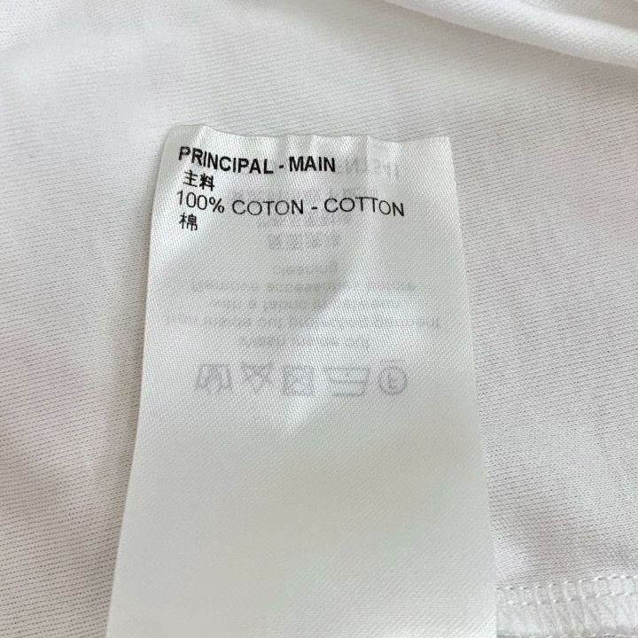 Louis Vuitton Louis Vuitton 2022 White Chain Badge T-shirt Size L / US 10 / IT 46 - 8 Thumbnail