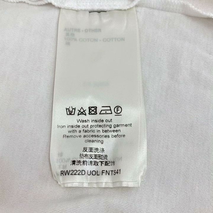 Louis Vuitton Louis Vuitton 2022 White Chain Badge T-shirt Size L / US 10 / IT 46 - 7 Thumbnail