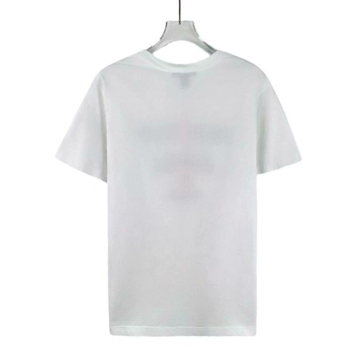 Louis Vuitton Louis Vuitton 2022 White Chain Badge T-shirt Size L / US 10 / IT 46 - 2 Thumbnail