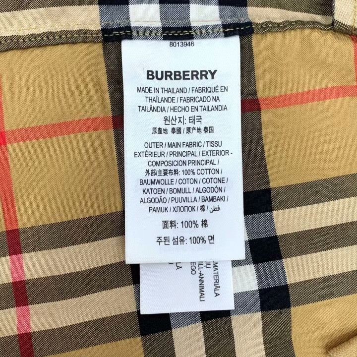Burberry Burberry Classic Check Cotton Shirt Dress Size XS / US 0-2 / IT 36-38 - 8 Thumbnail