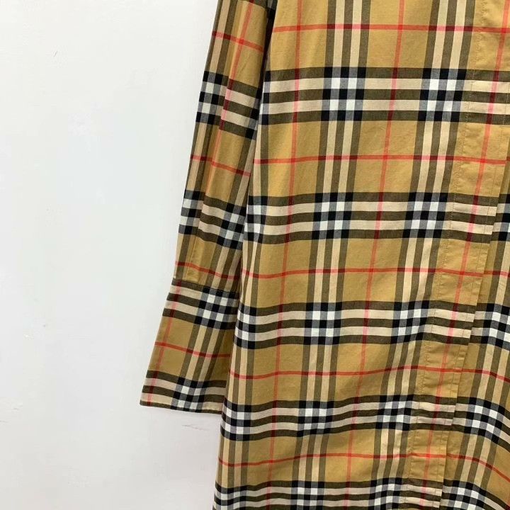 Burberry Burberry Classic Check Cotton Shirt Dress Size XS / US 0-2 / IT 36-38 - 4 Thumbnail