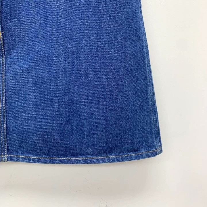 Gucci Gucci Denim Skirt with Striped Belt Size 36" / US 14 / IT 50 - 4 Thumbnail