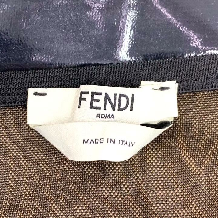 Fendi Fendi Brown FF Print Back Zip Camisole Size M / US 6-8 / IT 42-44 - 5 Thumbnail