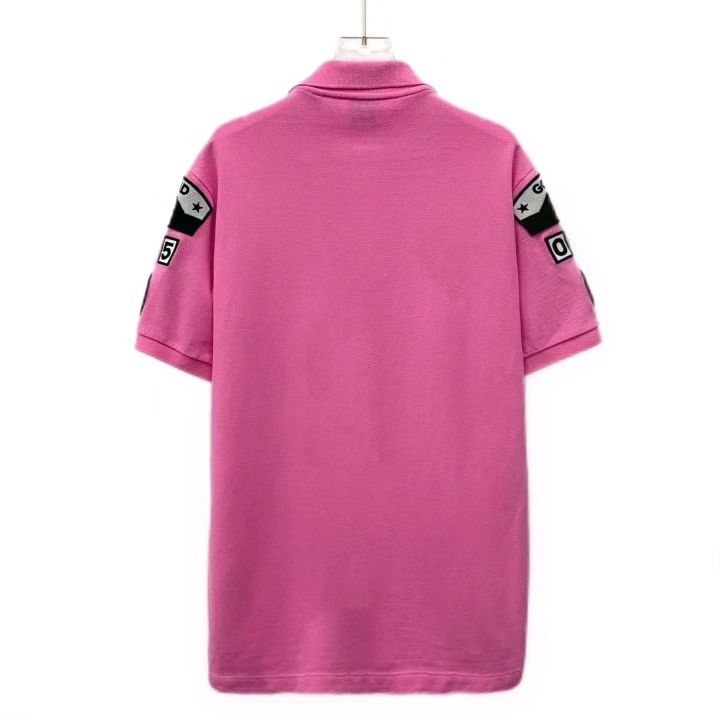 Burberry Burberry Pink Cotton Short-Sleeve Polo Shirt Size XS / US 0-2 / IT 36-38 - 2 Thumbnail