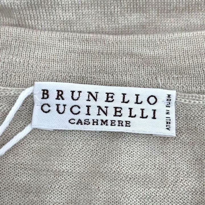 Brunello Cucinelli Brunello Cucinelli V-neck Cashmere Sweater Size S / US 4 / IT 40 - 5 Thumbnail