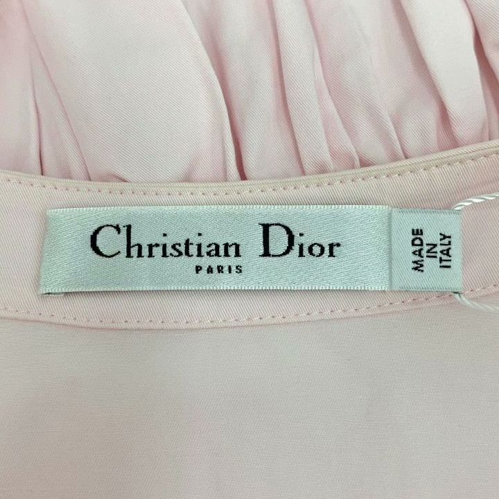 Dior Dior Pink Sequin Embroidered Cotton Dress Size S / US 4 / IT 40 - 5 Thumbnail