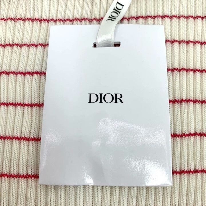 Dior Dior Cashmere Short-Sleeve Bee Embroidery Knit Size S / US 4 / IT 40 - 9 Thumbnail