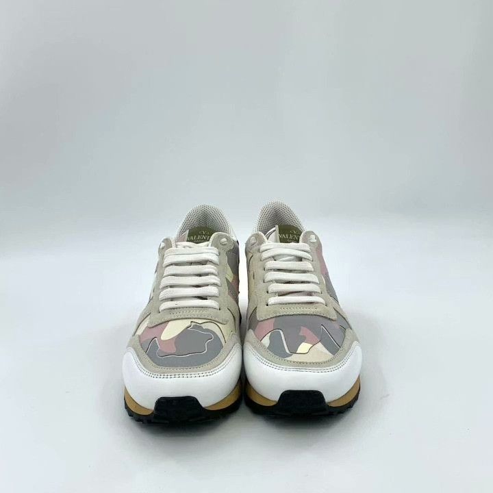 Valentino Valentino Camo Lace-Up Casual Flat Sneakers Size US 6 / IT 36 - 3 Thumbnail