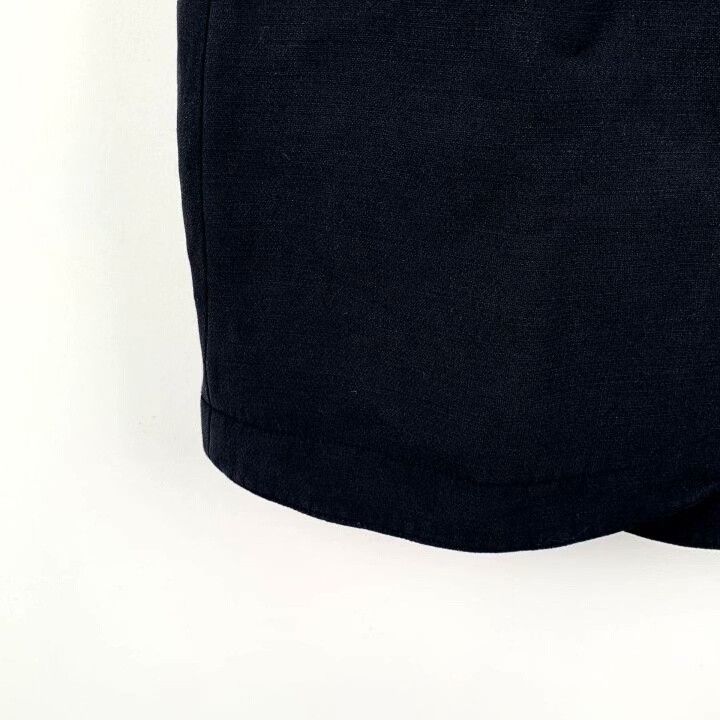 Dior Dior Black Side-Button Cotton Short-Sleeve Dress Size XXS / US 00 / IT 34 - 4 Thumbnail