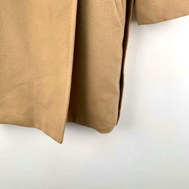 Max Mara MaxMara Brown Wool Hooded Coat Size S / US 4 / IT 40 - 4 Thumbnail