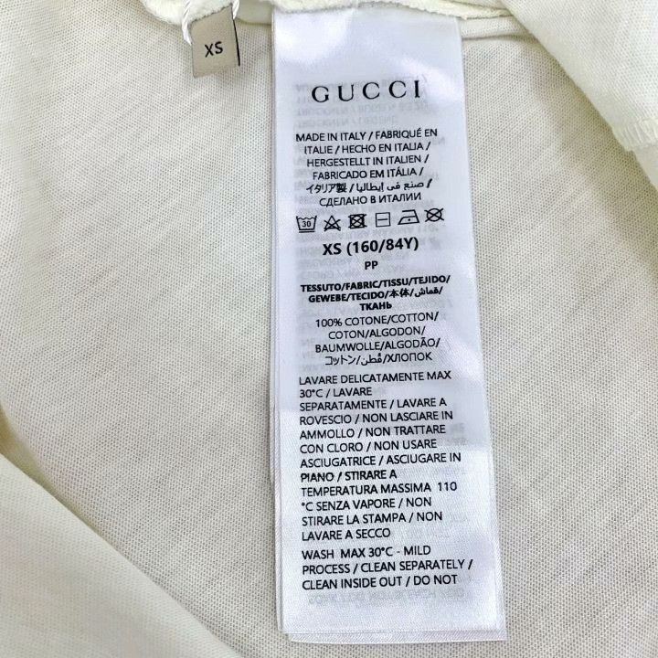 Gucci Gucci Rabbit Letter Print Cotton T-Shirt Size XS / US 0-2 / IT 36-38 - 7 Thumbnail