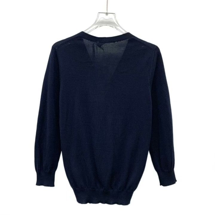 Dior Dior Cashmere V-neck Bow Cardigan Size S / US 4 / IT 40 - 2 Thumbnail