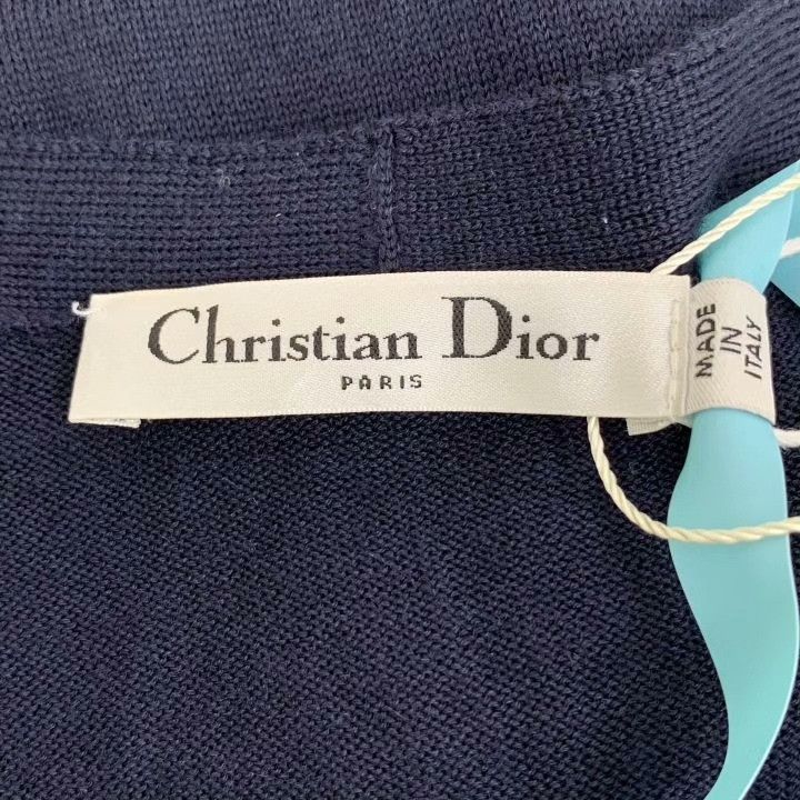 Dior Dior Cashmere V-neck Bow Cardigan Size S / US 4 / IT 40 - 5 Thumbnail