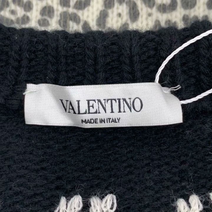 Valentino Valentino Leopard Print Knit Sweater Size S / US 4 / IT 40 - 5 Thumbnail