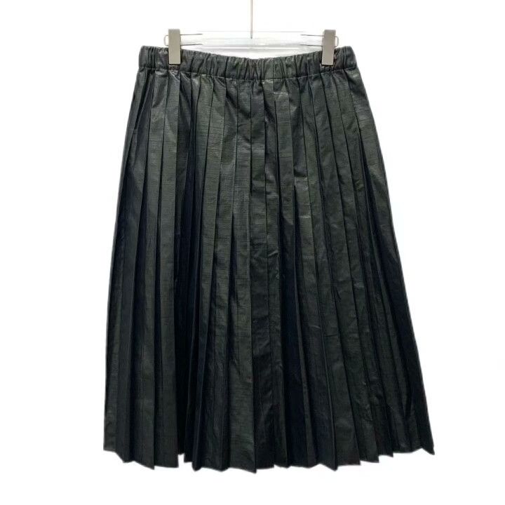 Brunello Cucinelli Brunello Cucinelli Black Pleated Skirt Size 42" / US 20 - 2 Thumbnail