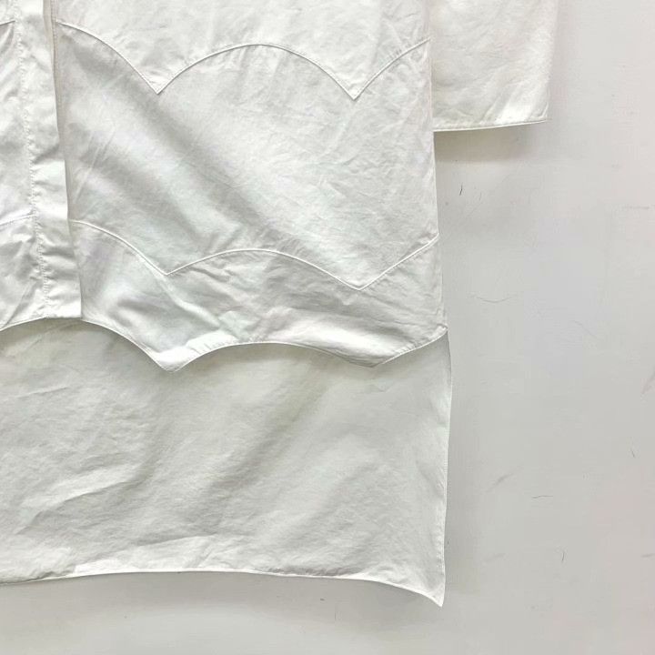 Dior Dior White Lace Cotton Shirt Dress Size XS / US 0-2 / IT 36-38 - 5 Thumbnail