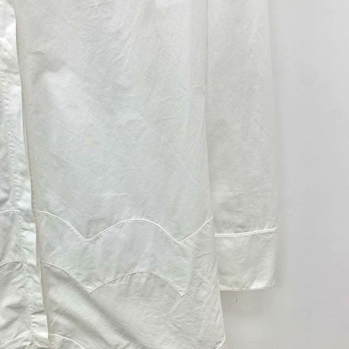 Dior Dior White Lace Cotton Shirt Dress Size XS / US 0-2 / IT 36-38 - 4 Thumbnail