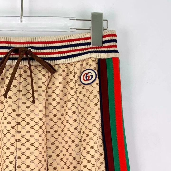 Gucci Gucci Monogram Stripe Pleated Skirt Size 34" / US 12 / IT 48 - 3 Thumbnail