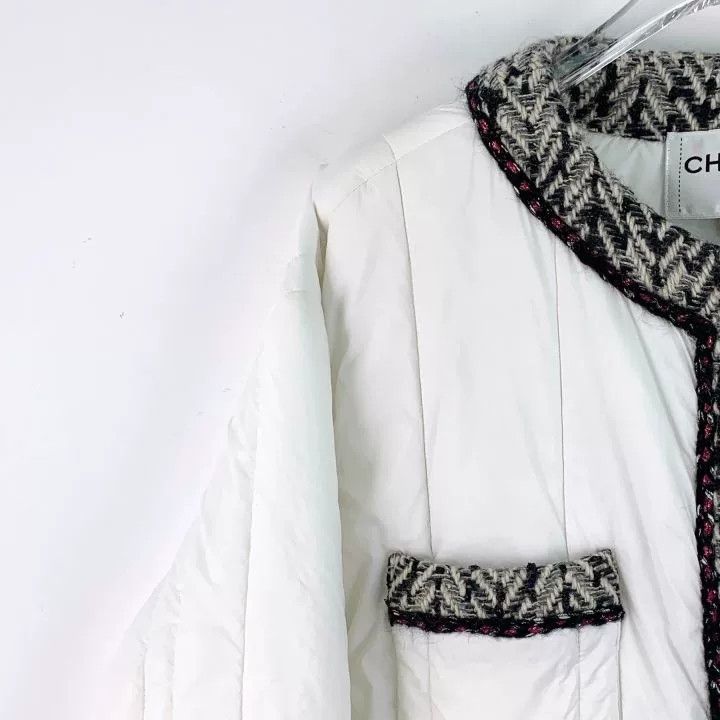 Chanel Chanel Forest Series White Trim Jacket Size S / US 4 / IT 40 - 3 Thumbnail
