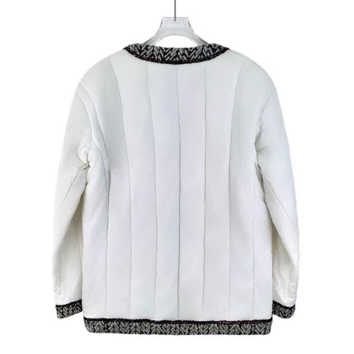 Chanel Chanel Forest Series White Trim Jacket Size S / US 4 / IT 40 - 2 Thumbnail