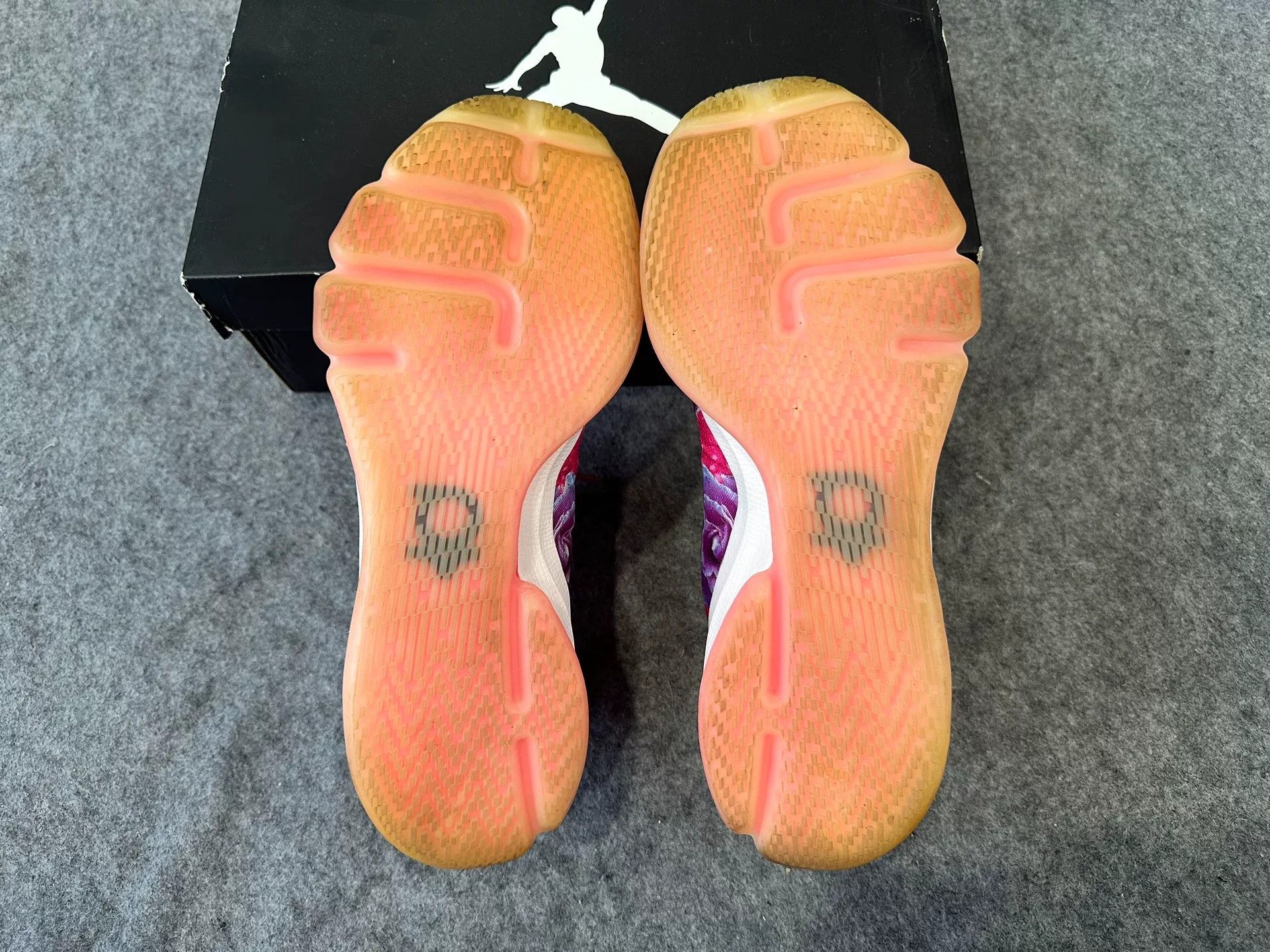 Nike Nike KD Orange Lowtop Sneakers 12 Men Size US 12 / EU 45 - 6 Thumbnail