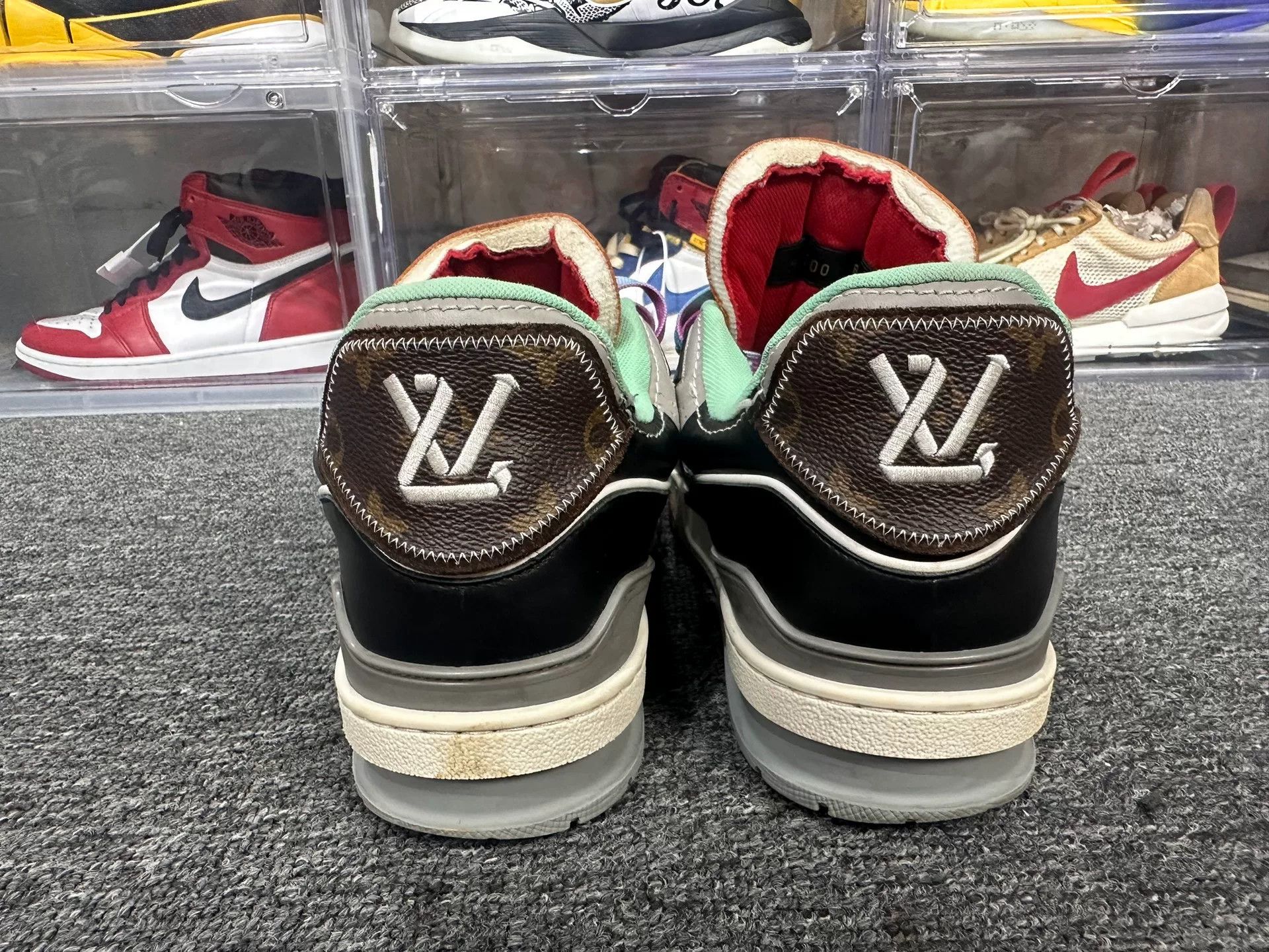 Louis Vuitton Louis Vuitton Training Blue Lowtop Sneakers 9 Men Size US 9 / EU 42 - 5 Thumbnail