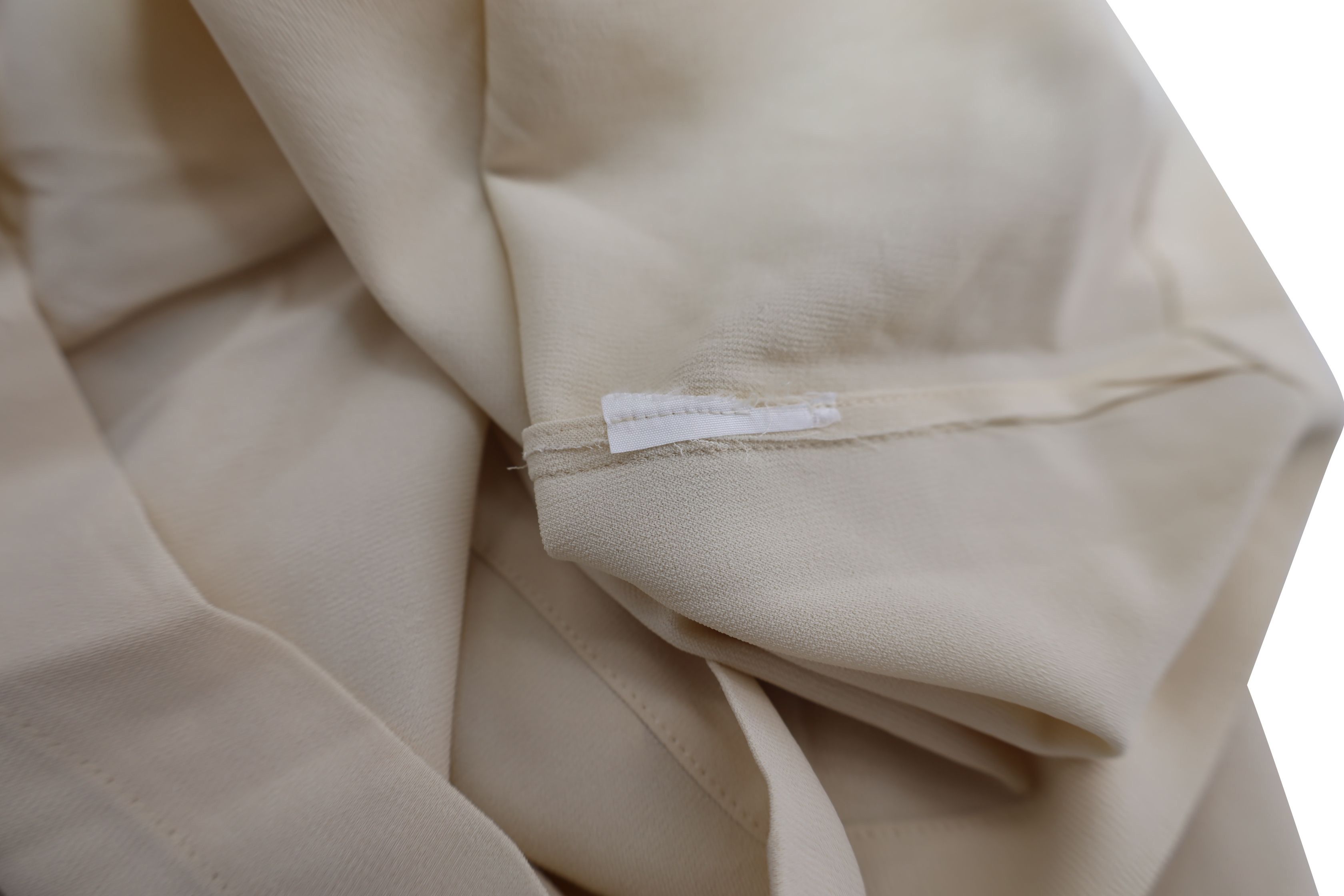 Vince Vince Long Sleeve Flowy Blouse in Beige Viscose Size XS / US 0-2 / IT 36-38 - 5 Thumbnail