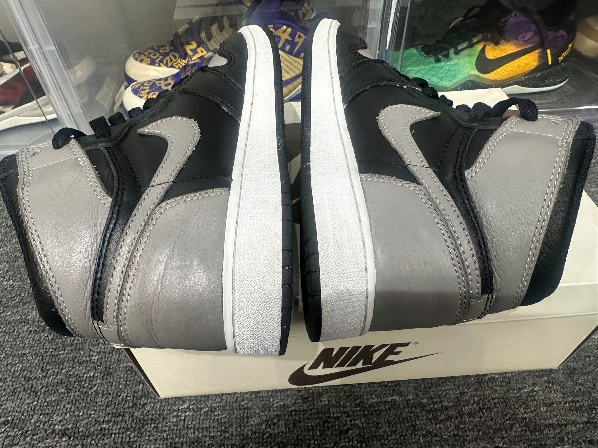 Nike Nike AIR JORDAN Gray Lowtop Sneakers 5.5 Men Size US 5.5 / EU 38 - 7 Thumbnail