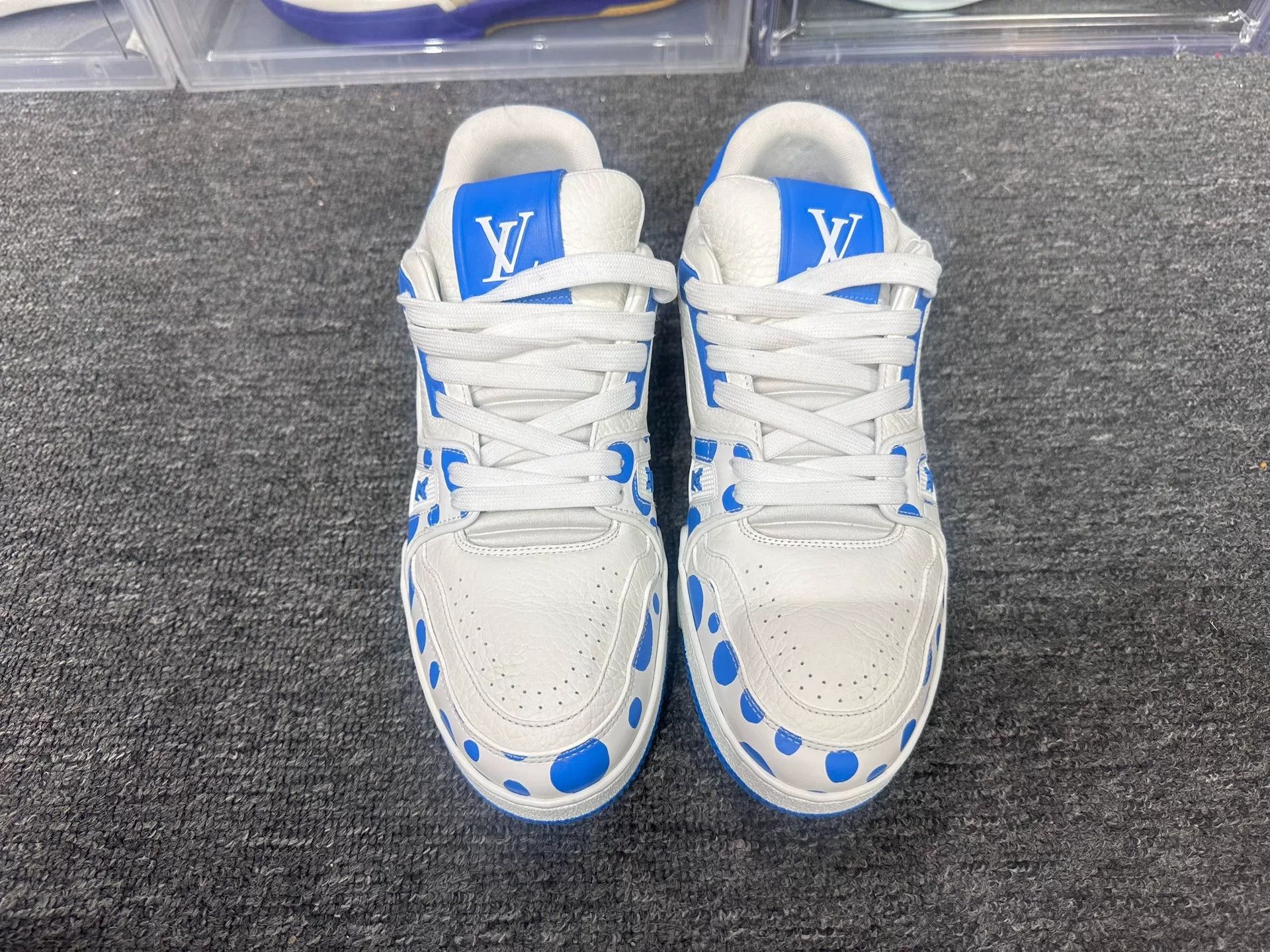 Louis Vuitton Louis Vuitton Training Blue Lowtop Sneakers 10 Men Size US 10 / EU 43 - 4 Thumbnail