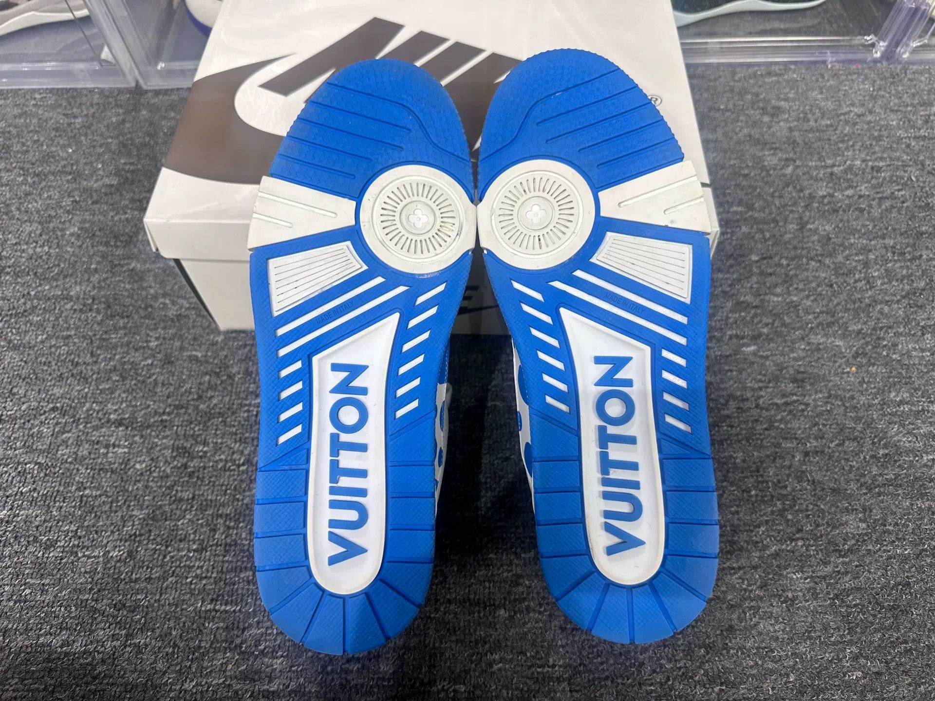 Louis Vuitton Louis Vuitton Training Blue Lowtop Sneakers 10 Men Size US 10 / EU 43 - 6 Thumbnail